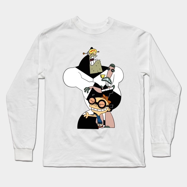 Time Squad Long Sleeve T-Shirt by tdK